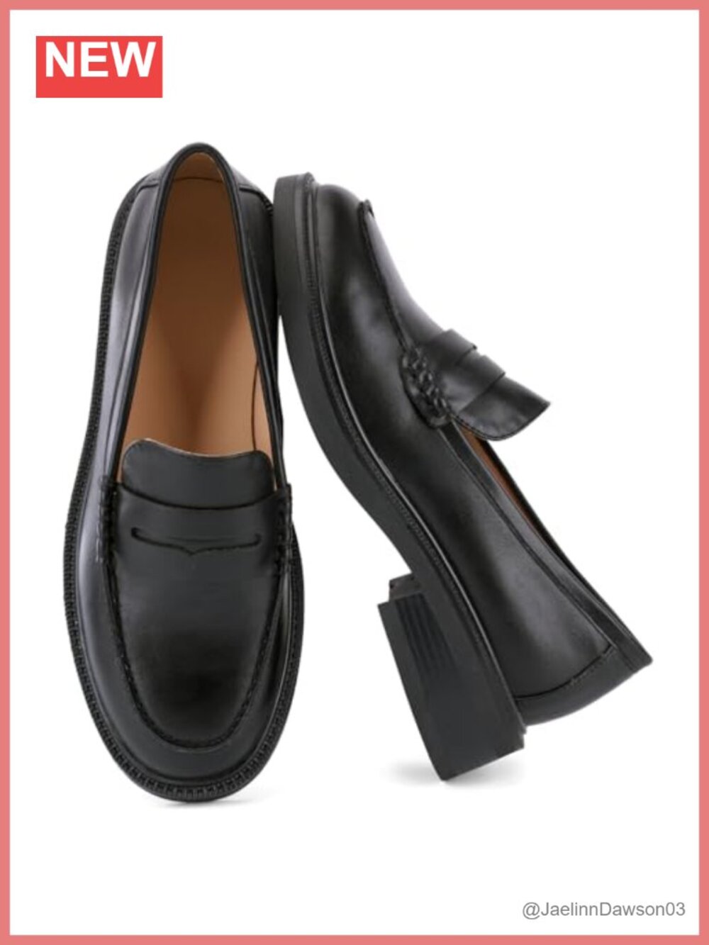Classic Penny Loafers for Women Slip On Faux Leather Dress Flats Business Casual